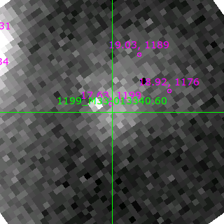 M33-013340.60 in filter V on MJD  58779.180