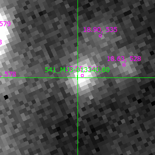 M33-013340.60 in filter V on MJD  60292.180