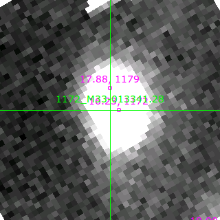 M33-013341.28 in filter B on MJD  59171.170
