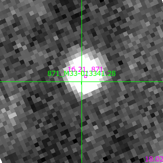 M33-013341.28 in filter I on MJD  60290.230