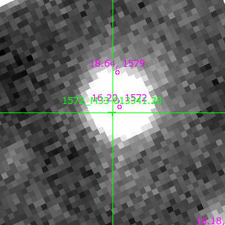 M33-013341.28 in filter R on MJD  60261.160