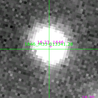 M33-013341.28 in filter V on MJD  57310.160