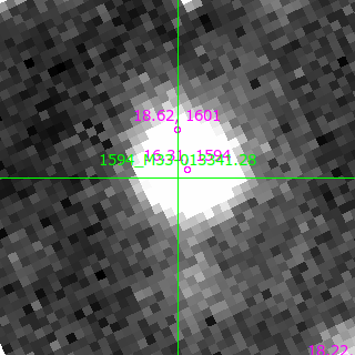 M33-013341.28 in filter V on MJD  60261.160