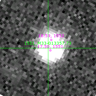 M33-013357.73 in filter B on MJD  58108.170