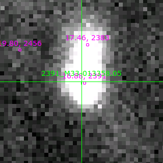 M33-013358.05 in filter B on MJD  56593.160