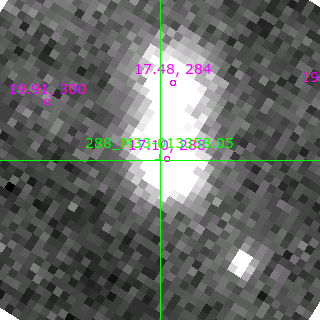 M33-013358.05 in filter B on MJD  58316.380