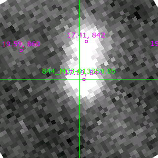 M33-013358.05 in filter B on MJD  59171.090