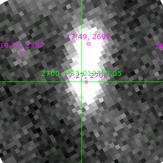 M33-013358.05 in filter B on MJD  59227.080