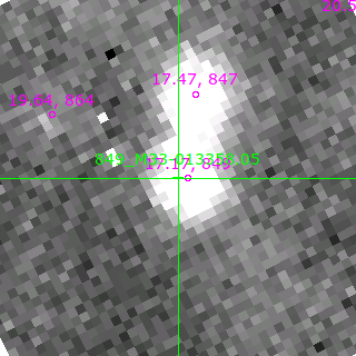 M33-013358.05 in filter B on MJD  59794.360