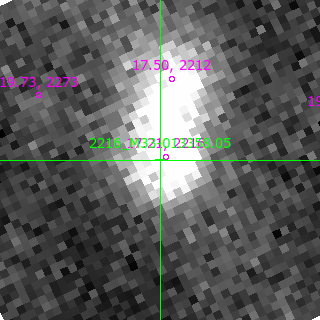 M33-013358.05 in filter B on MJD  59854.200