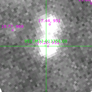 M33-013358.05 in filter B on MJD  59903.200