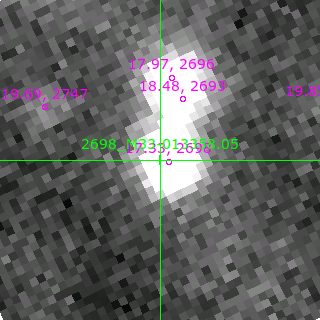 M33-013358.05 in filter B on MJD  59903.200