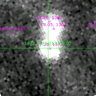 M33-013358.05 in filter B on MJD  59904.120