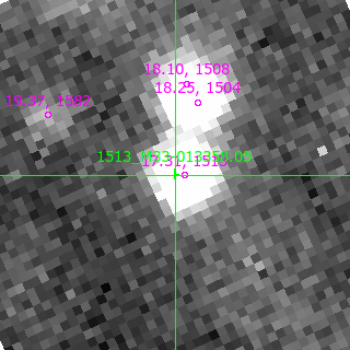 M33-013358.05 in filter B on MJD  60172.380