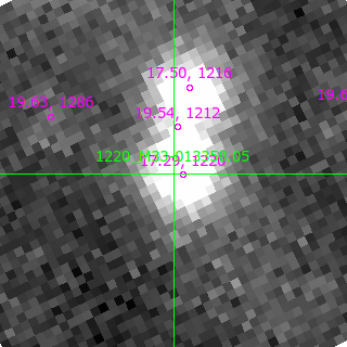 M33-013358.05 in filter B on MJD  60262.140