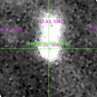 M33-013358.05 in filter B on MJD  60290.150