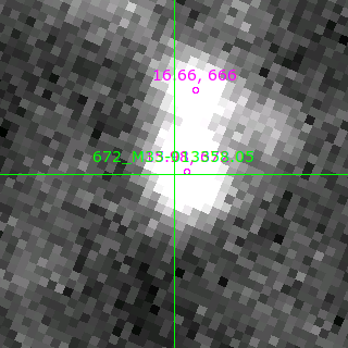 M33-013358.05 in filter I on MJD  57964.370