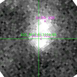 M33-013358.05 in filter I on MJD  58779.150