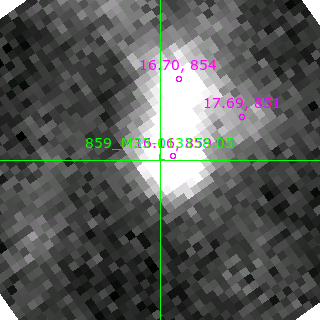 M33-013358.05 in filter I on MJD  58812.220