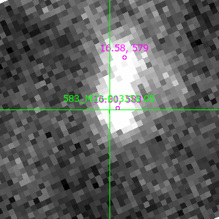 M33-013358.05 in filter I on MJD  60227.110