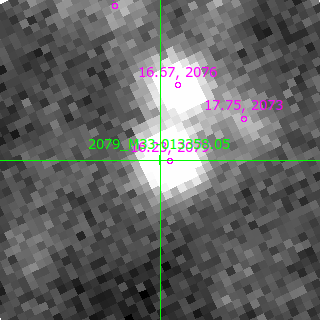 M33-013358.05 in filter I on MJD  60262.140