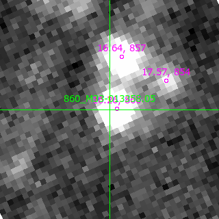 M33-013358.05 in filter I on MJD  60292.180