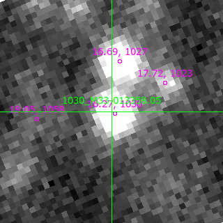 M33-013358.05 in filter I on MJD  60342.090