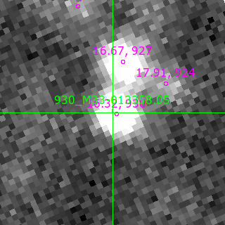 M33-013358.05 in filter I on MJD  60506.370
