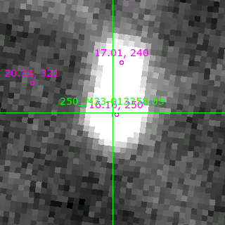 M33-013358.05 in filter R on MJD  57038.130