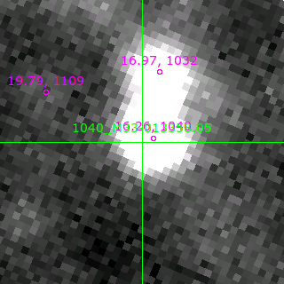 M33-013358.05 in filter R on MJD  57964.370
