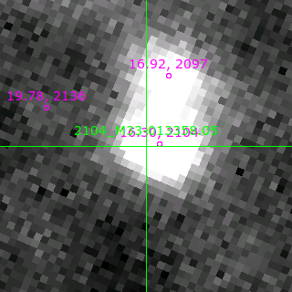 M33-013358.05 in filter R on MJD  58043.100