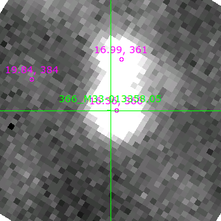 M33-013358.05 in filter R on MJD  58317.390