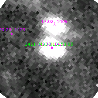 M33-013358.05 in filter R on MJD  58342.360