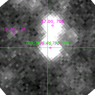M33-013358.05 in filter R on MJD  58696.390