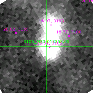M33-013358.05 in filter R on MJD  59161.090