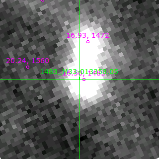 M33-013358.05 in filter R on MJD  59851.150