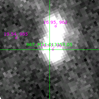 M33-013358.05 in filter R on MJD  59851.150