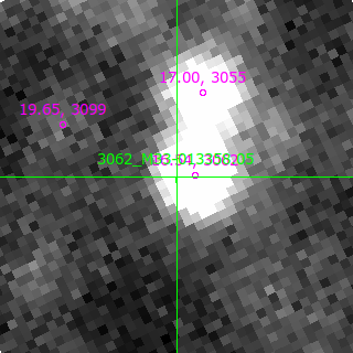 M33-013358.05 in filter R on MJD  60261.120