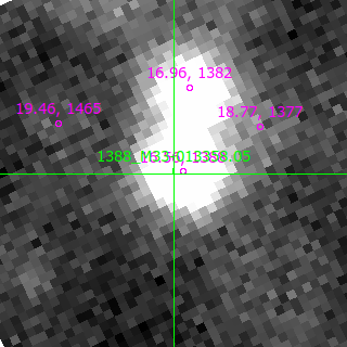 M33-013358.05 in filter R on MJD  60262.140