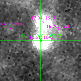 M33-013358.05 in filter R on MJD  60556.270