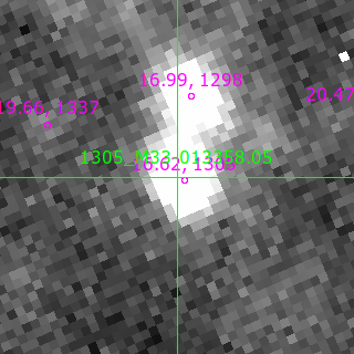 M33-013358.05 in filter R on MJD  60564.220