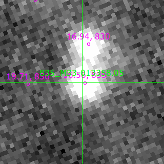 M33-013358.05 in filter R on MJD  60595.130