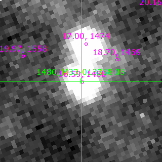 M33-013358.05 in filter R on MJD  60612.150