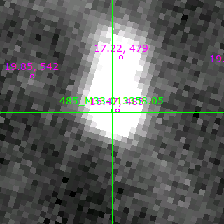 M33-013358.05 in filter V on MJD  57335.180