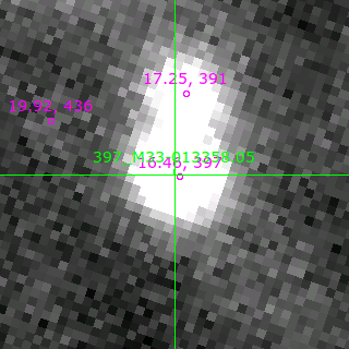 M33-013358.05 in filter V on MJD  57401.100