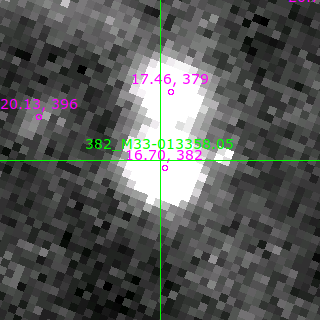 M33-013358.05 in filter V on MJD  57638.350