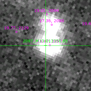 M33-013358.05 in filter V on MJD  58043.100