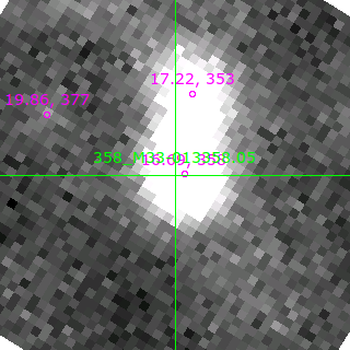 M33-013358.05 in filter V on MJD  58316.380