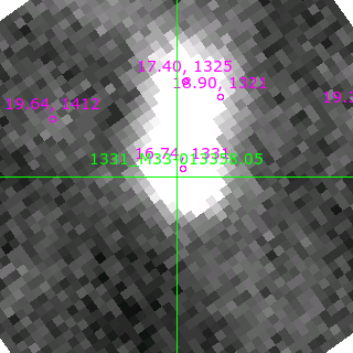 M33-013358.05 in filter V on MJD  58812.220