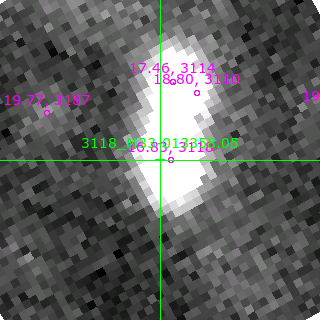 M33-013358.05 in filter V on MJD  59227.080